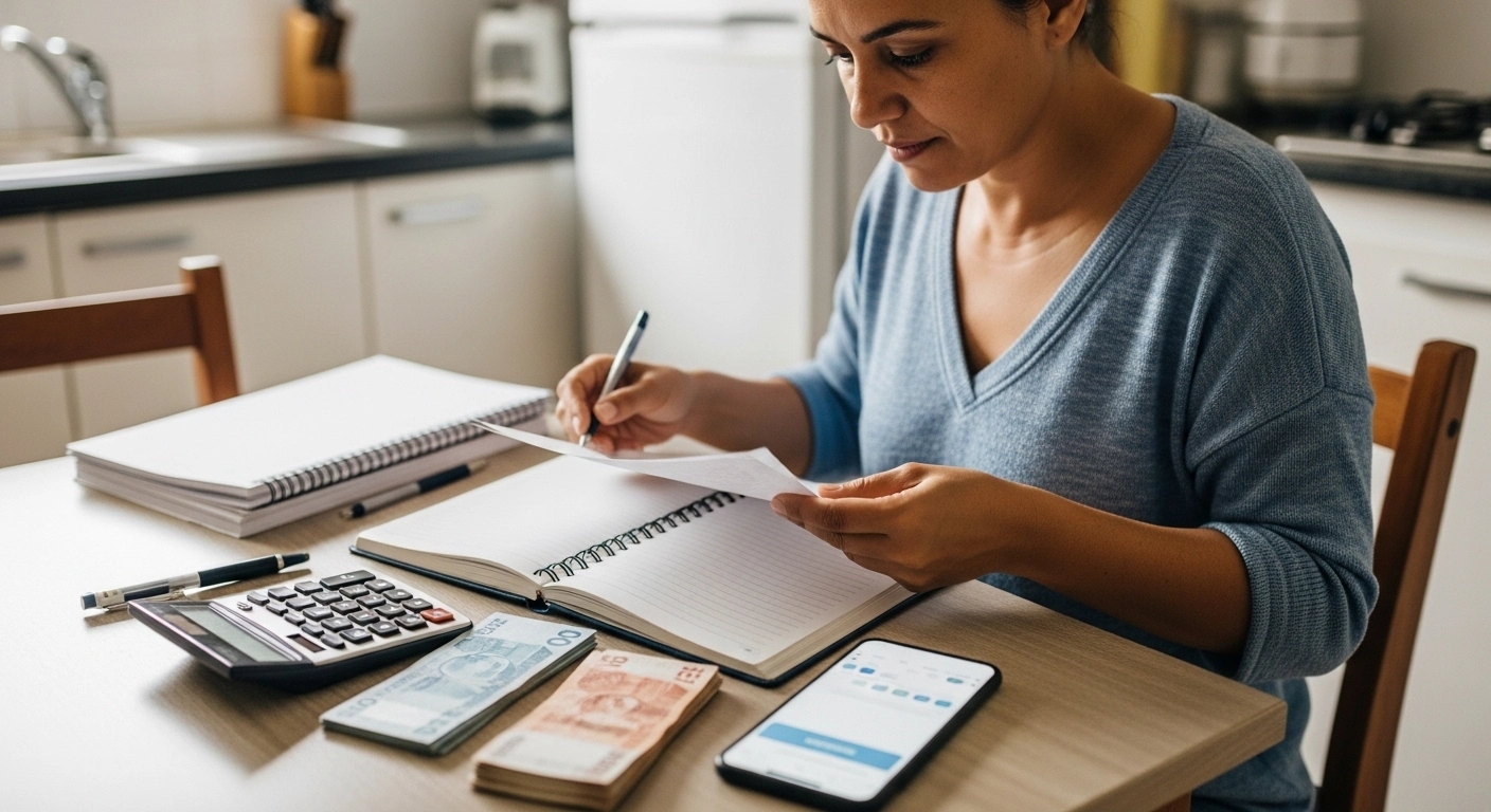 Como usar a regra 50/30/20 na vida real (com exemplo)