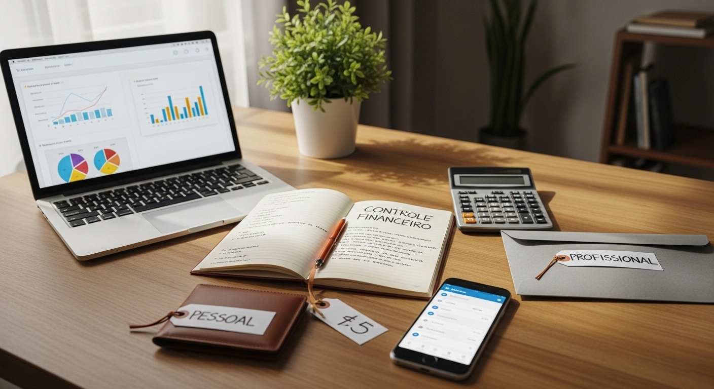 Como separar dinheiro pessoal do dinheiro do trabalho