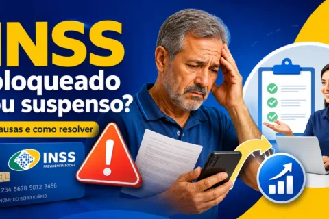 Benefício do INSS bloqueado ou suspenso: principais causas e como resolver