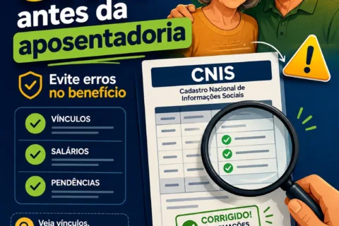 Como conferir o CNIS antes de pedir aposentadoria e evitar erro no benefício