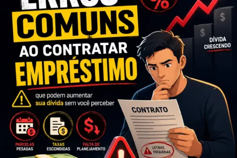 Erros comuns ao contratar empréstimo que podem aumentar sua dívida sem você perceber