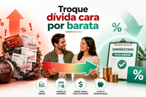 Como usar um empréstimo para trocar uma dívida cara por uma mais barata