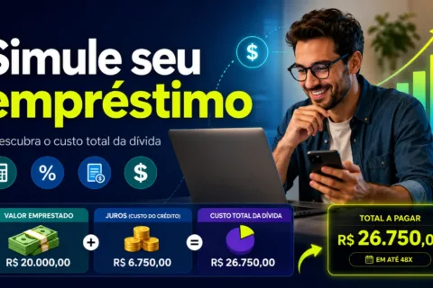 Como simular um empréstimo corretamente e descobrir o custo total da dívida