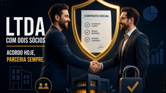 Como abrir empresa LTDA com dois sócios e evitar brigas no contrato social