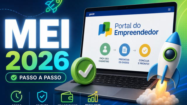 Como abrir MEI em 2026 pelo Portal do Empreendedor: tutorial sem contador
