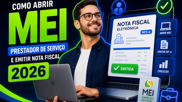 Como abrir MEI para prestador de serviço e emitir nota fiscal em 2026