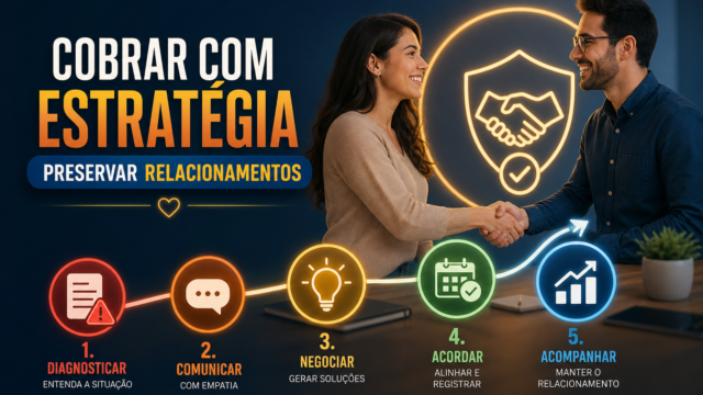 Como cobrar cliente inadimplente sem perder cliente: passo a passo prático para manter o relacionamento