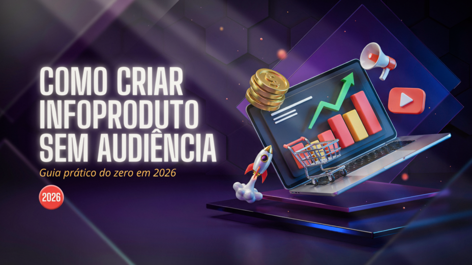 Como criar infoproduto sem audiência: guia prático do zero em 2026
