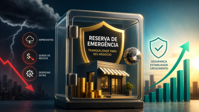 Como criar reserva de emergência para empresa pequena: guia prático 2026