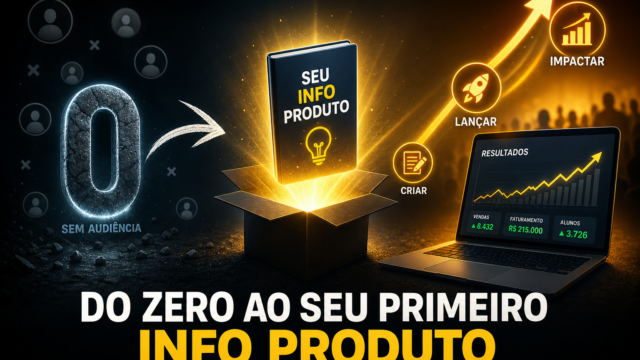 Como criar um infoproduto do zero sem ter audiência prévia