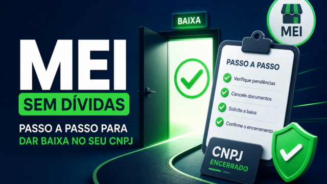 Como dar baixa no MEI sem dívidas: passo a passo seguro para encerrar seu CNPJ em 2026