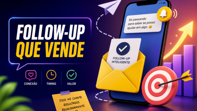 Como fazer follow-up de vendas sem ser chato e aumentar o fechamento