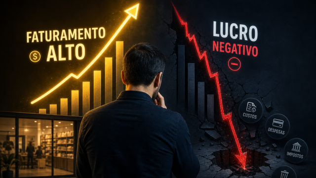 Como identificar se seu negócio está no prejuízo mesmo faturando bem