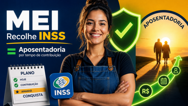 Como recolher o INSS do MEI e garantir direito à aposentadoria por tempo de contribuição