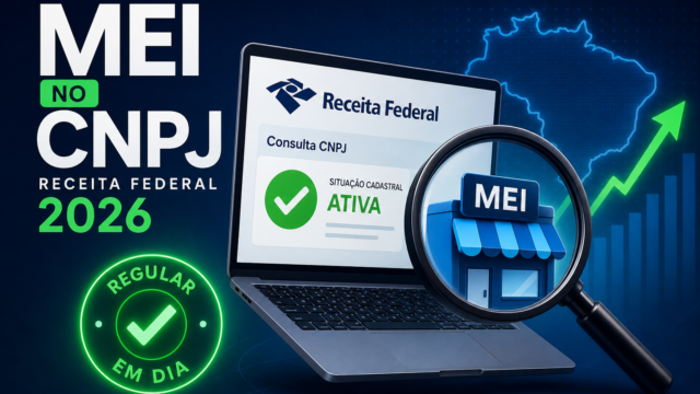 Como verificar a situação do seu MEI no CNPJ pela Receita Federal em 2026
