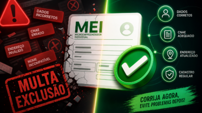 Erros no cadastro MEI: como corrigir cada um antes de virar multa ou exclusão