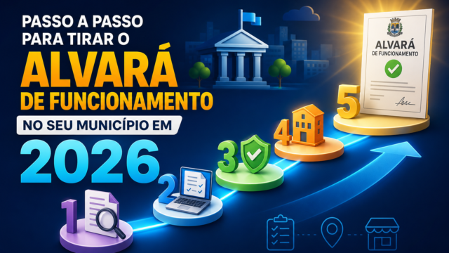 Passo a passo para tirar o alvará de funcionamento no seu município em 2026
